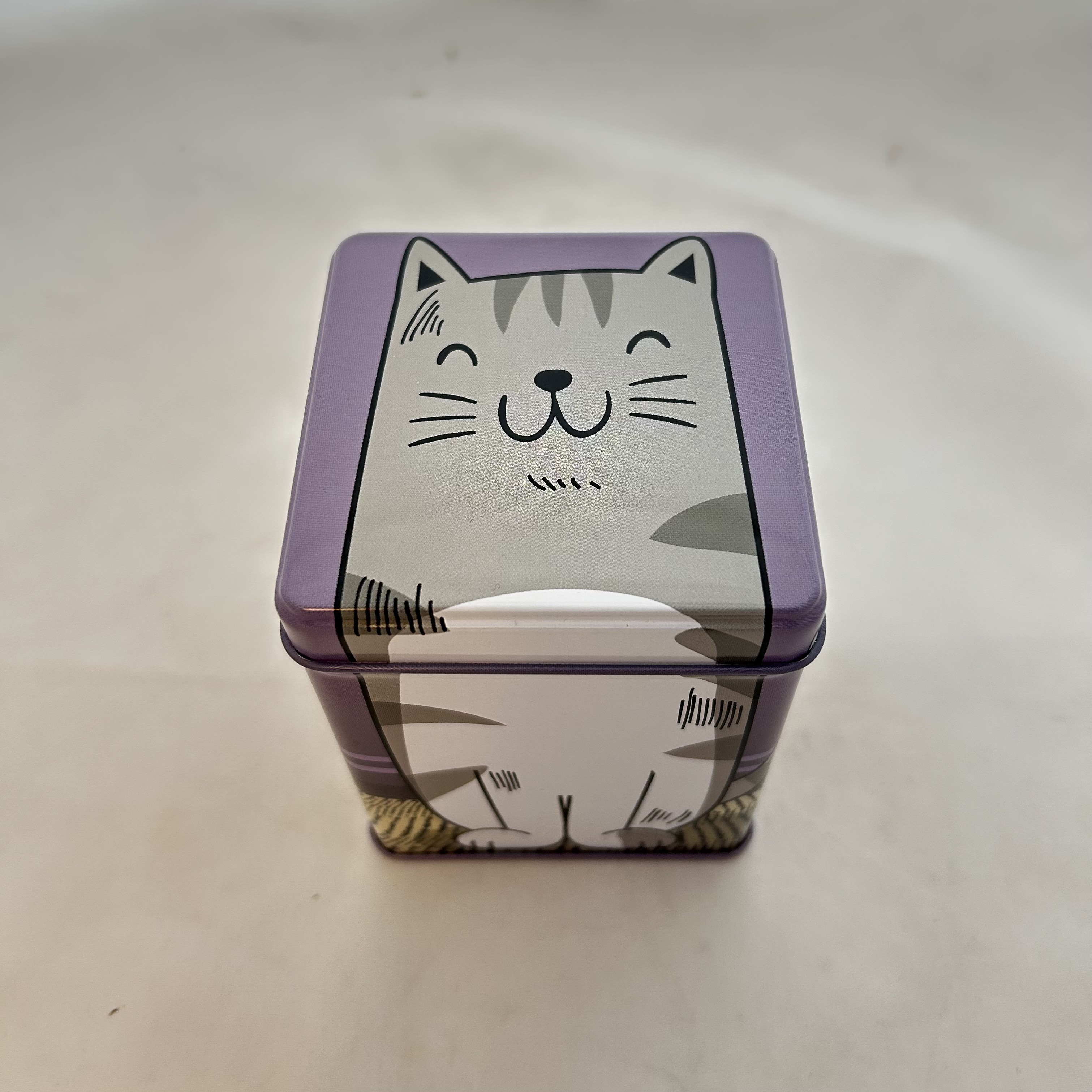 Dose Katze lila, 100 g