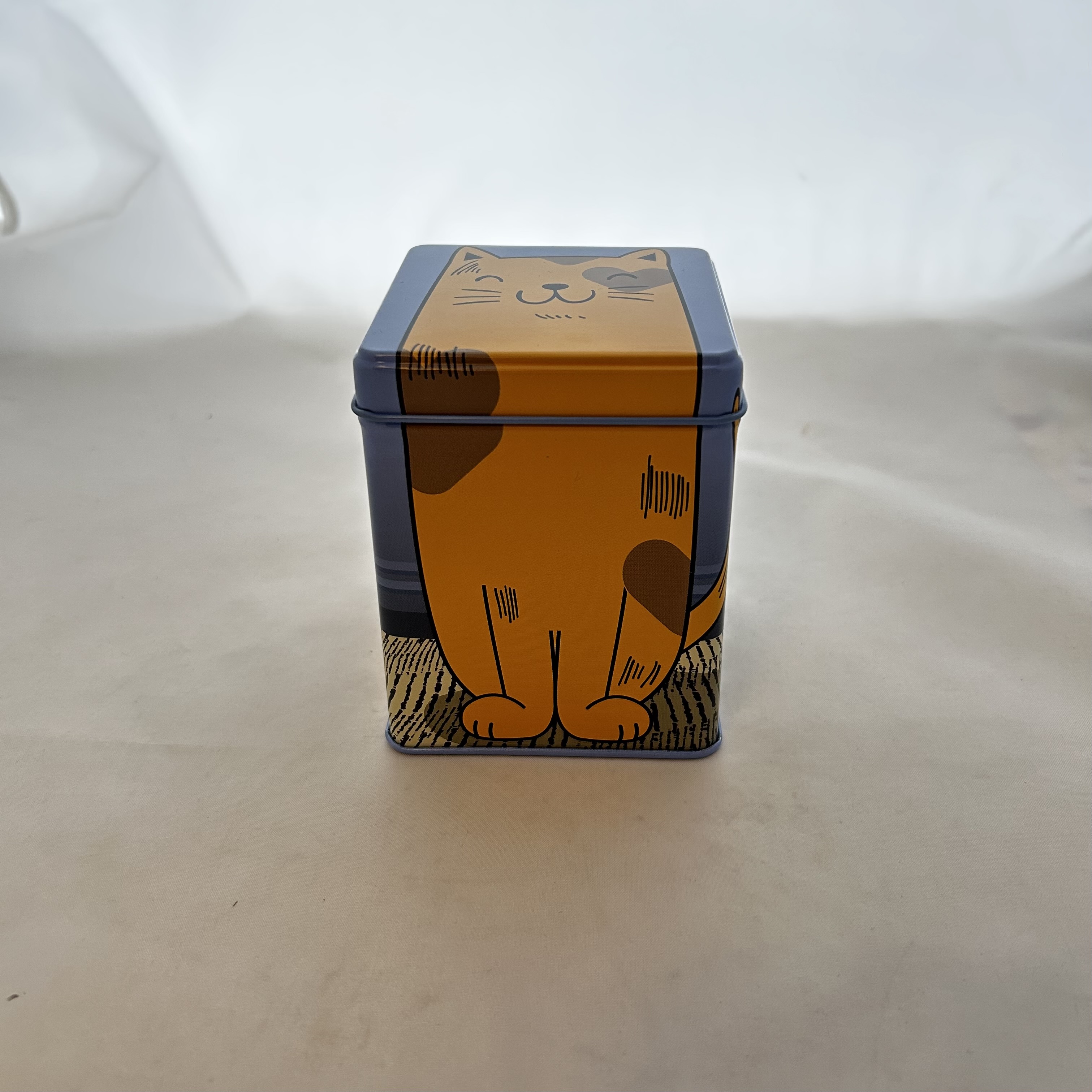 Dose Katze blau, 100 g