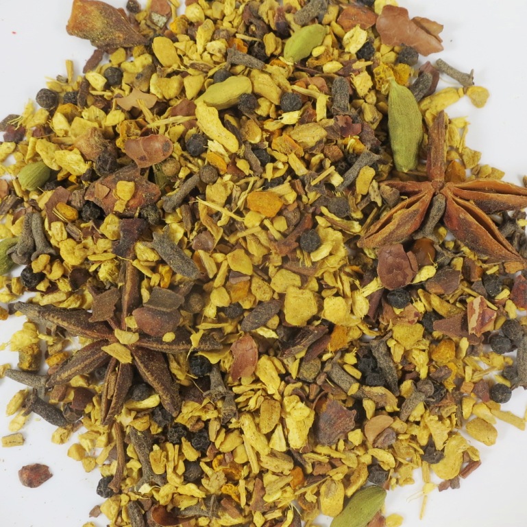 Golden-Curcuma-Chai-BIO Chai Gewürzmischung mit Curcuma