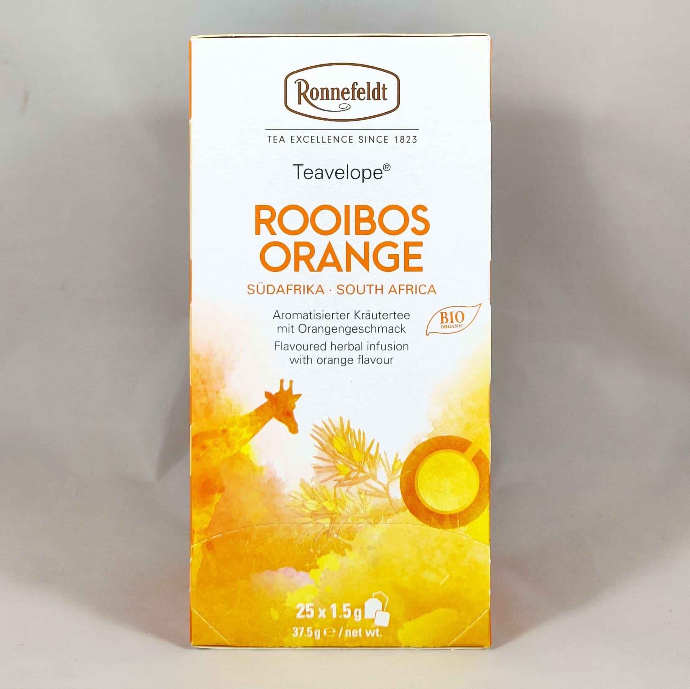 Rooibos Orange, Teavelope® Bio