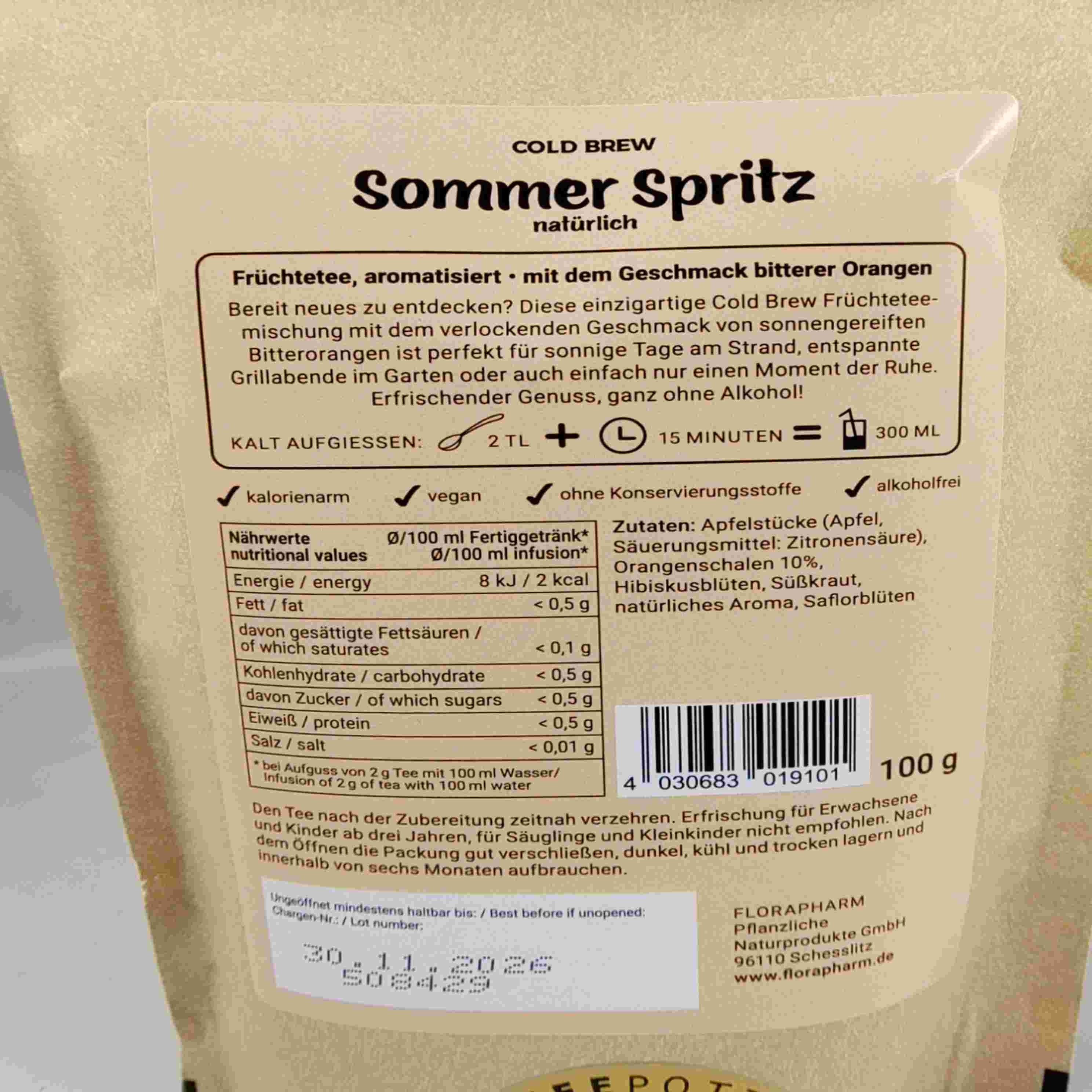 Cold Brew Tee - Sommer Spritz