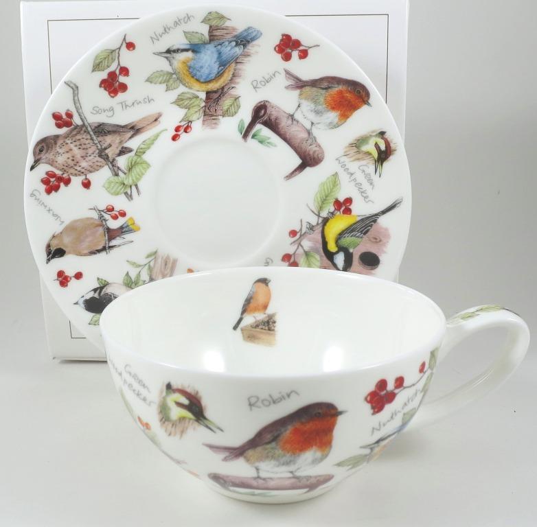 Birdlife - Cup and Saucer