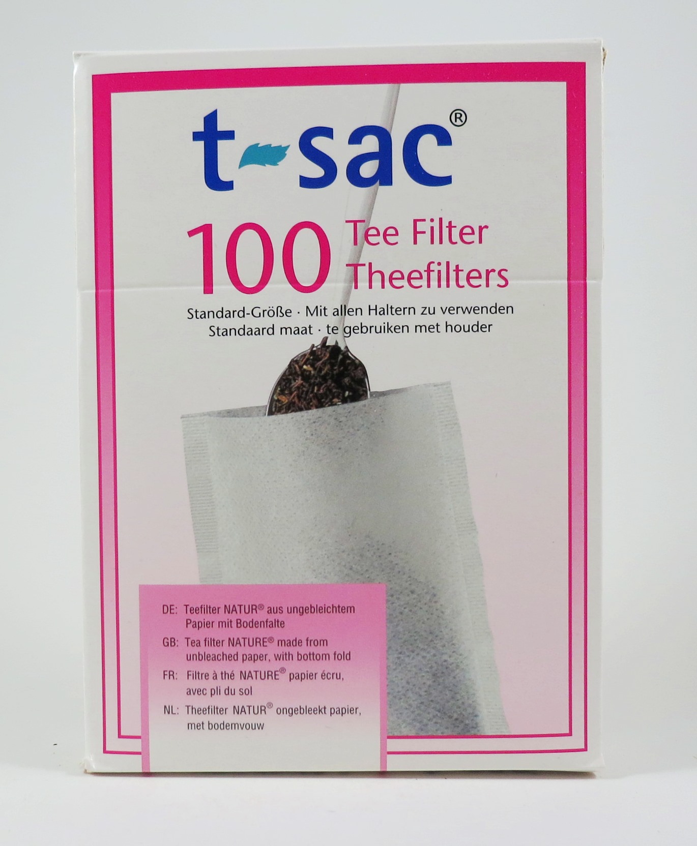 t-sac 100 - ungebleichter Papierteefilter