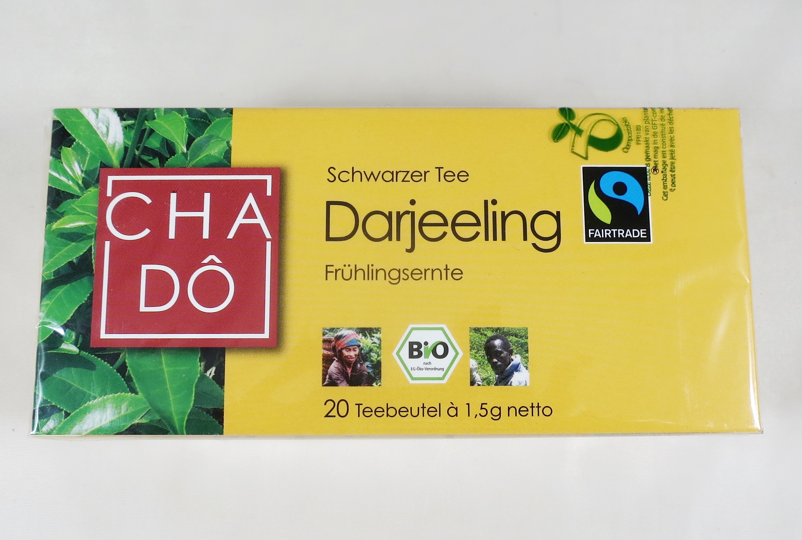 Schwarzer Tee aus dem Frühling in Darjeeling. Bio und fair gehandelt