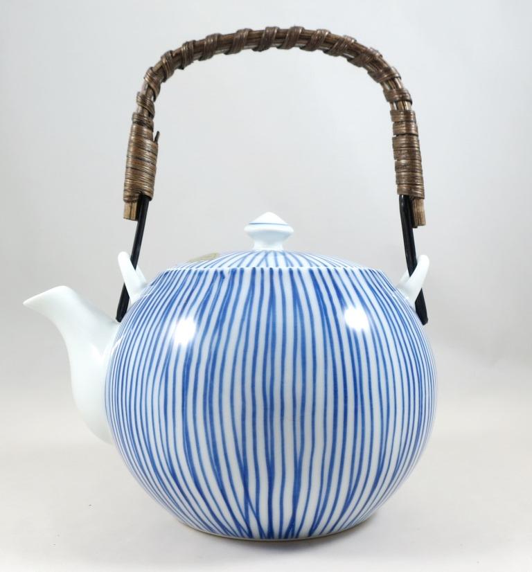 2731-31_Teekanne-500cc-750cc Japanische Teekanne mit Handbemalung.