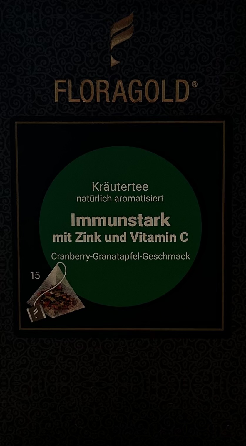 Pyramidenbeutel Immunstark mit Zink und Vitamin C